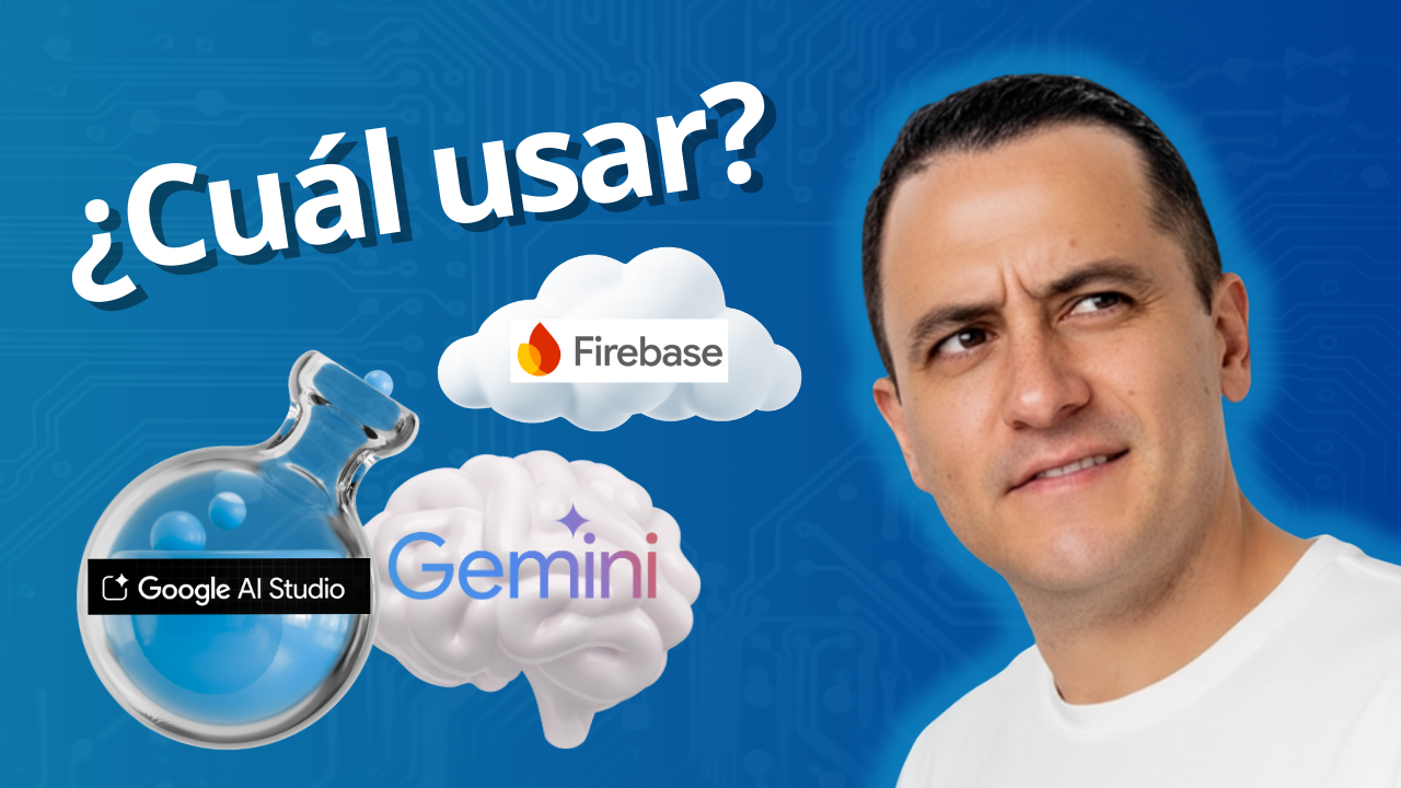 🎧 Episodio 33: ¿Google Gemini, AI Studio o Firebase?